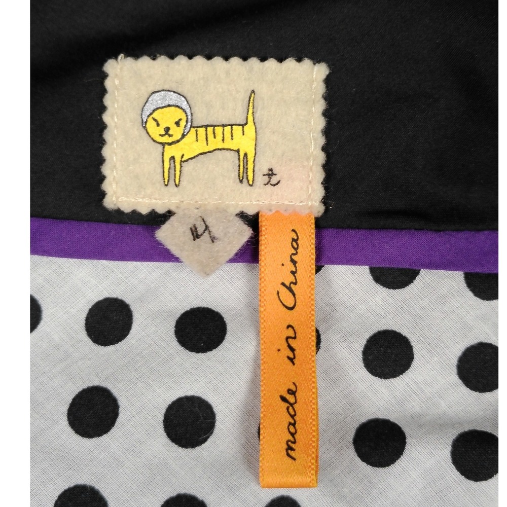 Anthropologie‎ Taikonhu Academia Tweed Bow Pencil Skirt Multicolor Size 4 - Picture 4 of 7